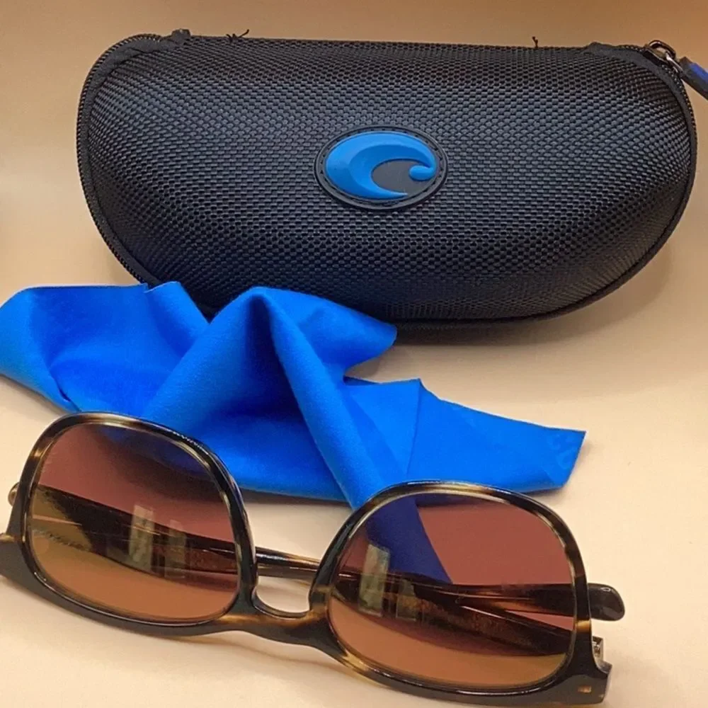 Costa Sullivan Frame Color Tortoise Lenses Gold Mirror Polarized